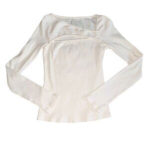 Citizens Of Humanity Iris Long Sleeve Cut Out Top-Cassia-M-GUC